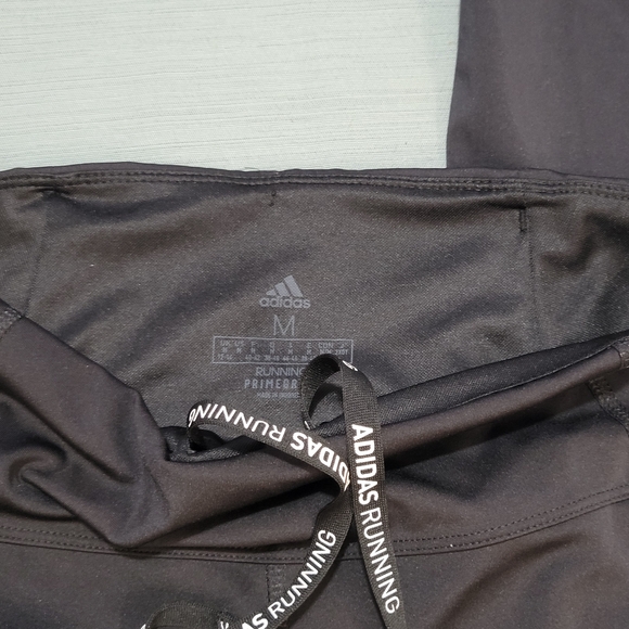 Adidas Aeroready Running Track Pants Black Medium M Excellent Pre-loved - Picture 3 of 9